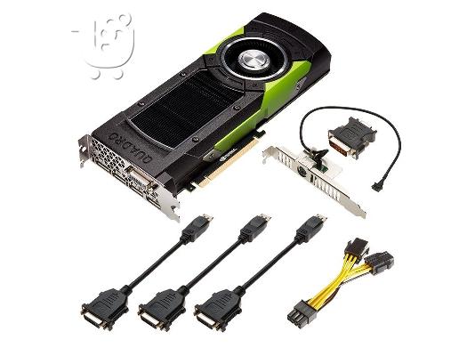 PoulaTo: NEW PNY NVIDIA Quadro M6000 24GB DDR5 PCI-E Video Card Graphic CUDA Cores DVI DP